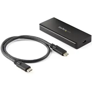 Startech M2E1BRU31C High-Speed M.2 NVMe PCIe SSD Enclosure Kit, External SSD Storage Solution, High-Speed Ssd Ssd