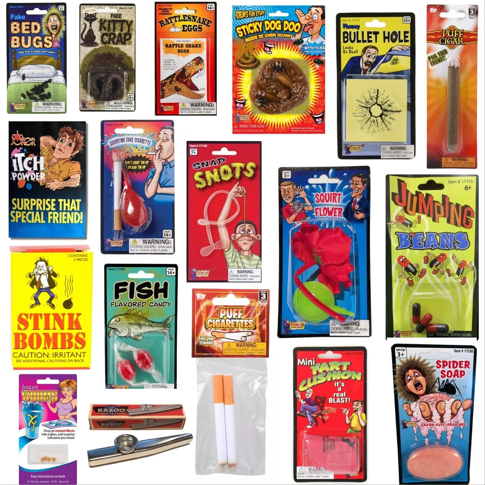 🎯 The ULTIMATE Prank Kit – 18 Classic Gags & Jokes in One Epic Set!