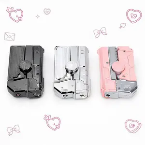 Diy Windproof  Lighter Refillable Rotatable Foldable Lighter For Cooking & Daily Use Windproof lighter Metal Kitchen