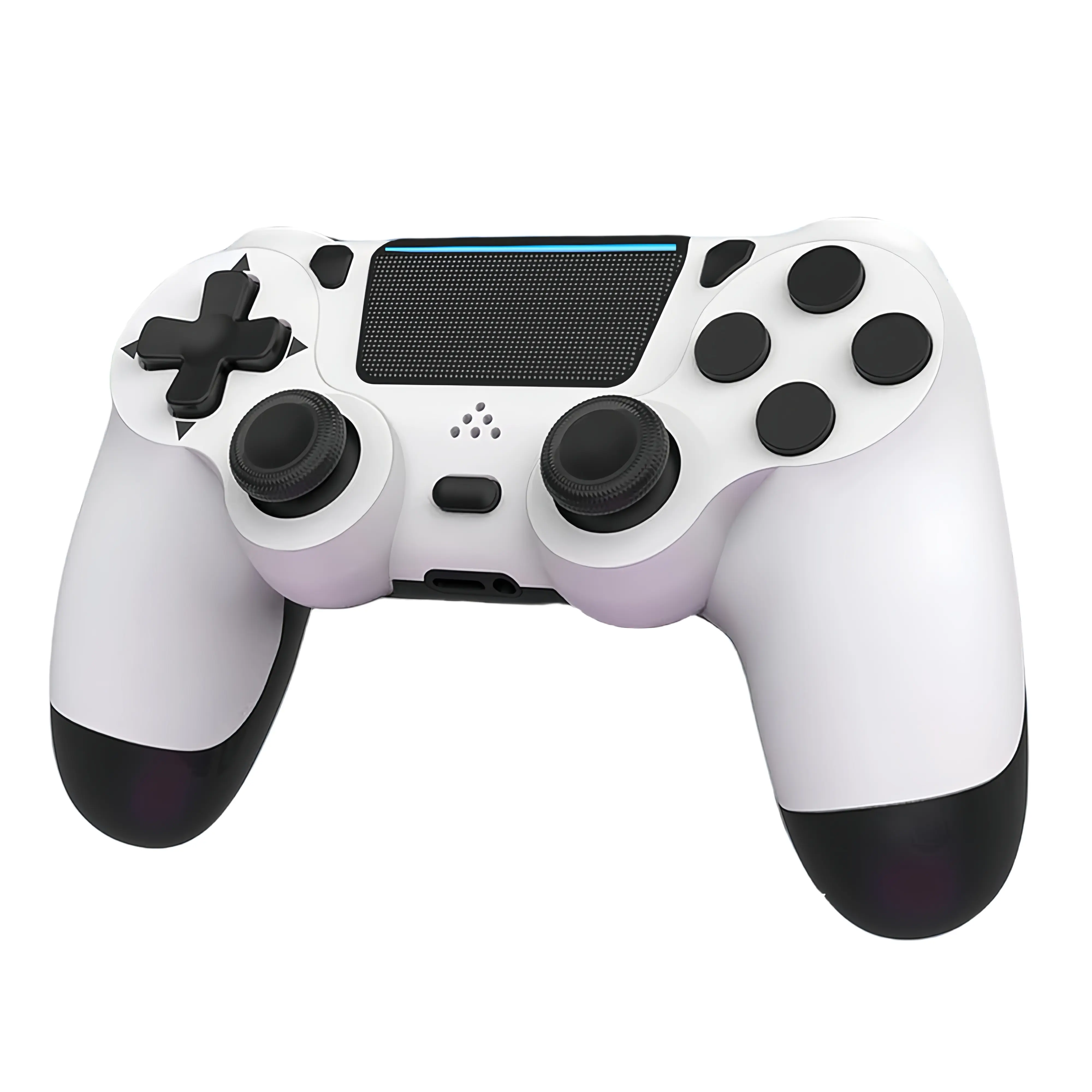 Wireless Bluetooth Game Controller for PS4 Console, 6-Axis Motion Control, High-Performance Dual Vibration, Included USB Charging Cable, Compatible with PS4 Slim/Pro/PC Gaming Accessories