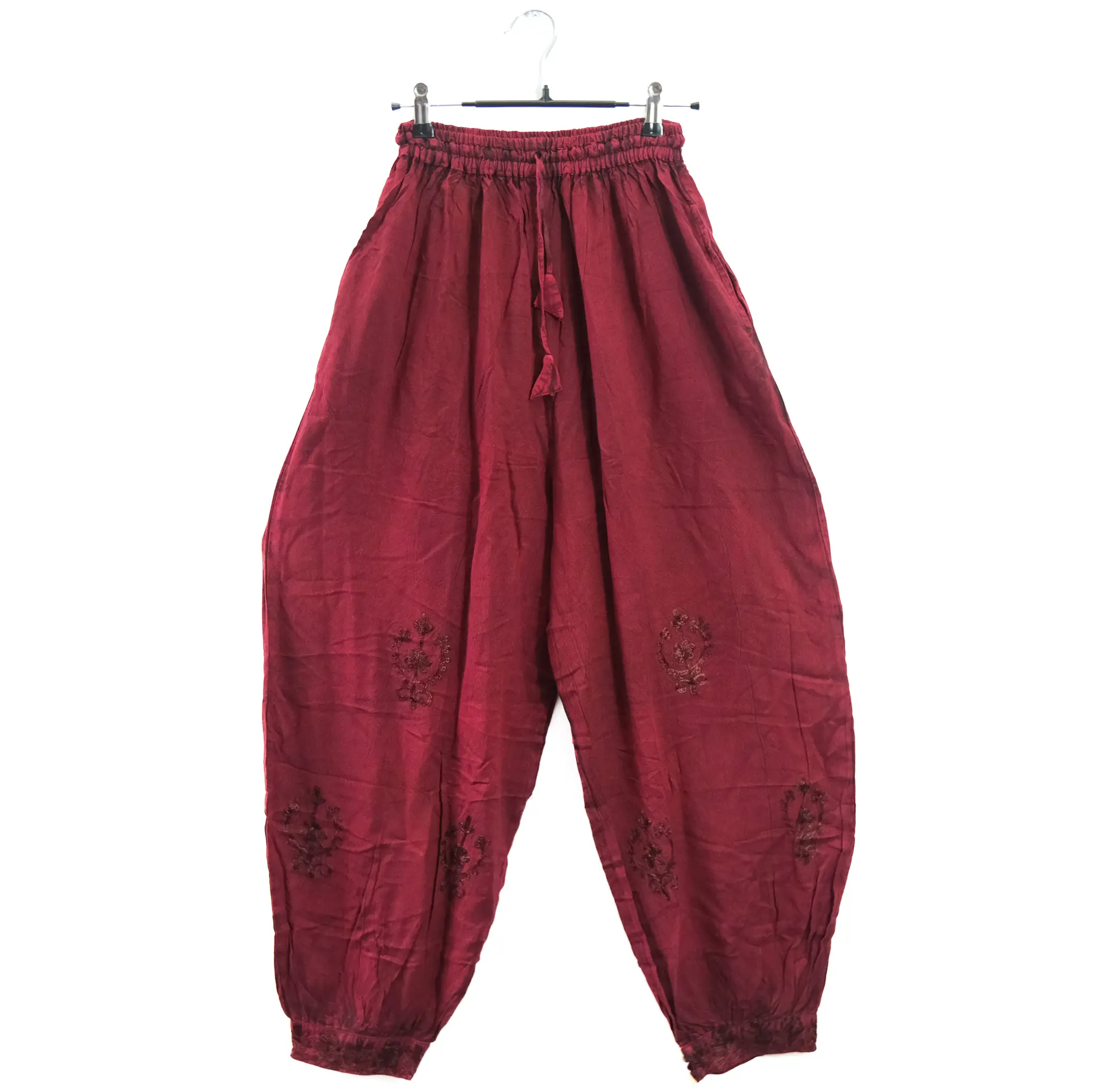 Embroidered Harem Pants , Women Hippie Festival Yoga Lounge Pants, Festival Baggy Pants