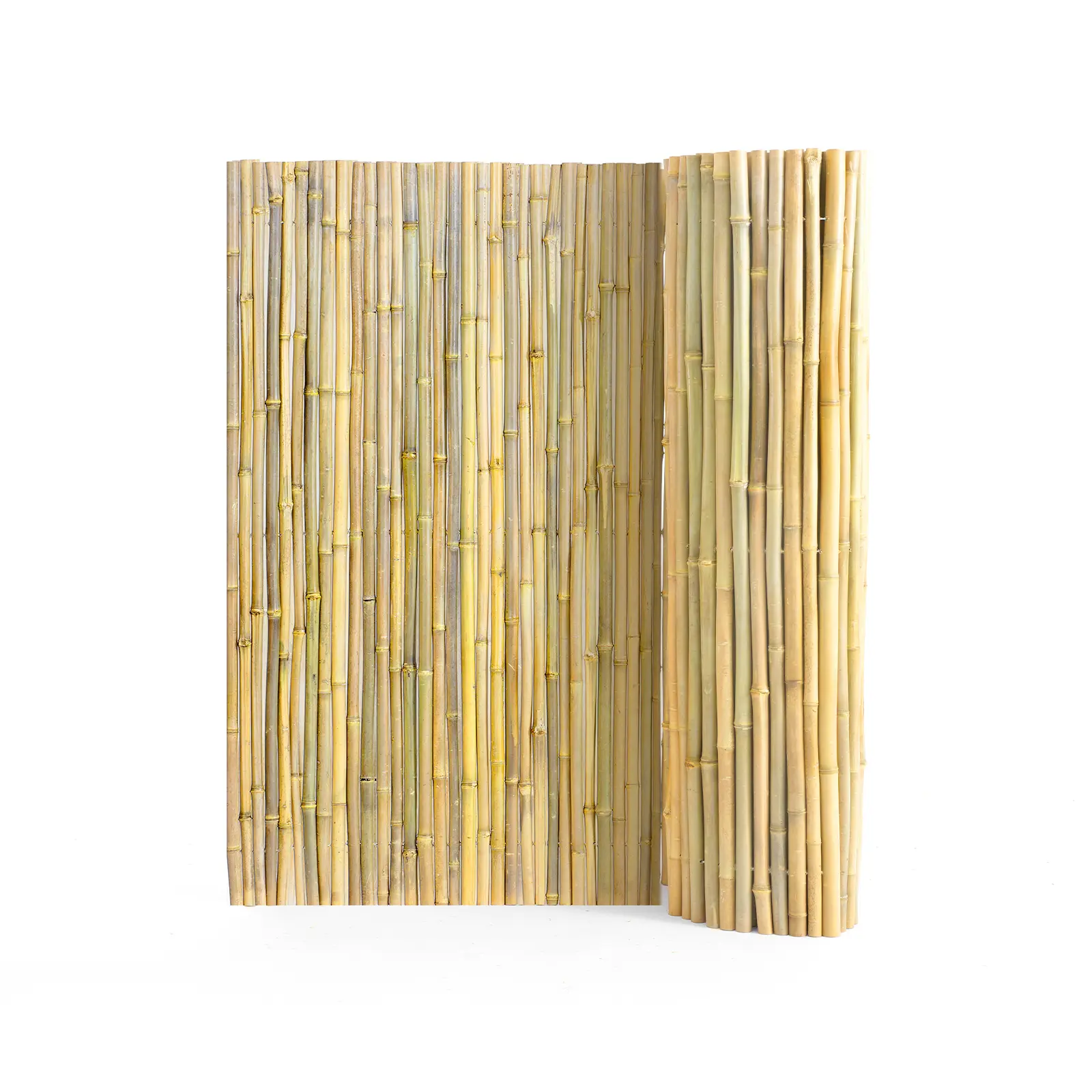 【DealsForYouDays】VEVOR Natural Rolled Bamboo Fence,Eco-Friendly Bamboo Privacy Fence 4 ft H x 8 ft L x 0.75 in D. Decorative Bamboo Privacy Screen for GardenBackyardBalconyPatioPool Side
