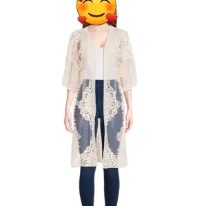 Ladies L/XL Lacey Rainbow Hand Dyed Cover Up