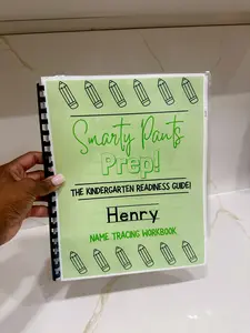 Customized/Personalized Name Tracing Workbook [LEAVE CHILD'S FIRST AND LAST NAME IN THE NOTES SECTION]  - Writing Practice for Kids - Learning Workbook - Pre-K Learning Workbook!