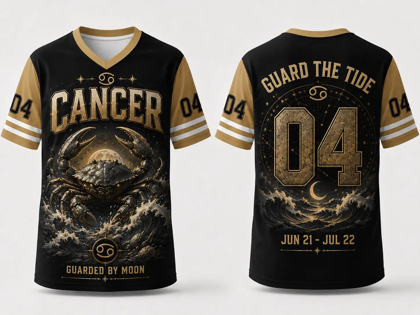 Cosmic Legacy Zodiac Constellation Oversized V-Neck Sport Jersey – Astrology Horoscope Graphic Baseball Shirt – Unisex Graphic T-Shirt Streetwear – Birthday Gift for Men & Women