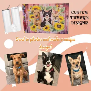 Customizable 20oz Tumbler - PICK DESIGN OR CREATE -  READ DESCRIPTION FOR DETAILS - ADD NOTE FOR CUSTOMIZING Bottle Drinkware Insulated Skinny Stainless skinny tumbler Customized Lid Portable