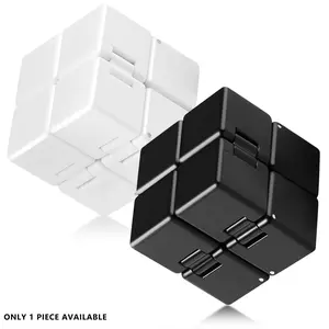 Interlocking Cube Puzzle, Infinite Flip Challenge, Brain Game, Reaction Training Toy, Durable Plastic, Various Colors Available, Speedcube, Cube Puzzle Box