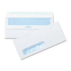 Business Source  Self-Seal Envelopes- Std Wind.- No. 10- 4-.50in.x9-.50in.- WE