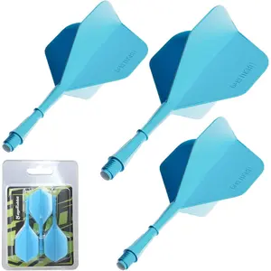 3pcs Dart Flights and Shafts Set Dart Accessories for Steel Tip and Soft Tip Darts