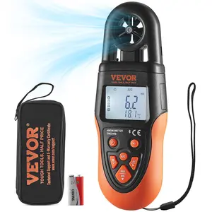 Father's Day Gift Spring new arrivals Bluetooth Handheld Anemometer, 14 ℉ -140 ℉ , Digital Wind Speed Meter Gauge with LED Backlight Screen, Measures Wind Velocity Wind Temperature Air Flow Wind Chill, for Surfing Drone Flying HVAC