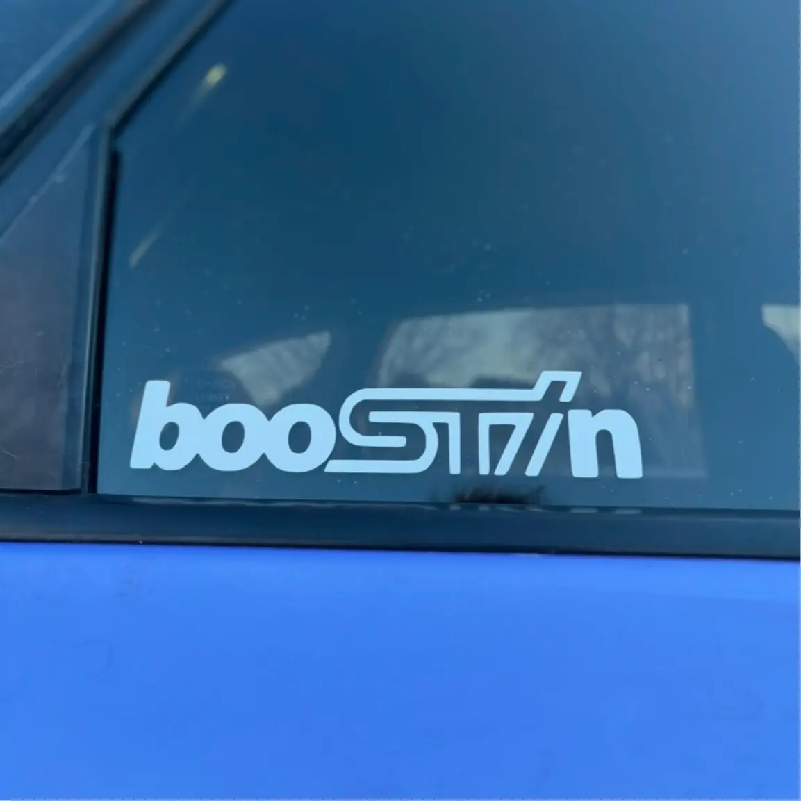 BooSTIn Subaru Wrx STi Decal Sticker