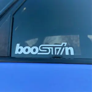 BooSTIn Subaru Wrx STi Decal Sticker
