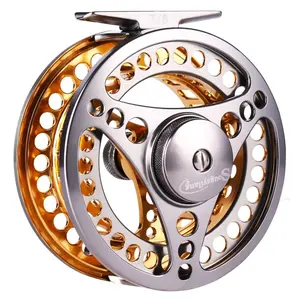 Fly Fishing Reels Aluminum Full Metal CNC Casting Spinning Fishing Reel Wheel for Outdoor Fly Fishing Tackle Gear