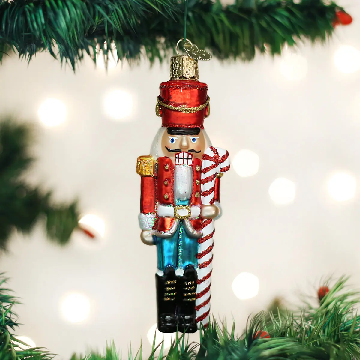 Wooden Whimsical Nutcracker Ballet Figure Christmas Ornament, Festive Home Decoration for Holiday Displays