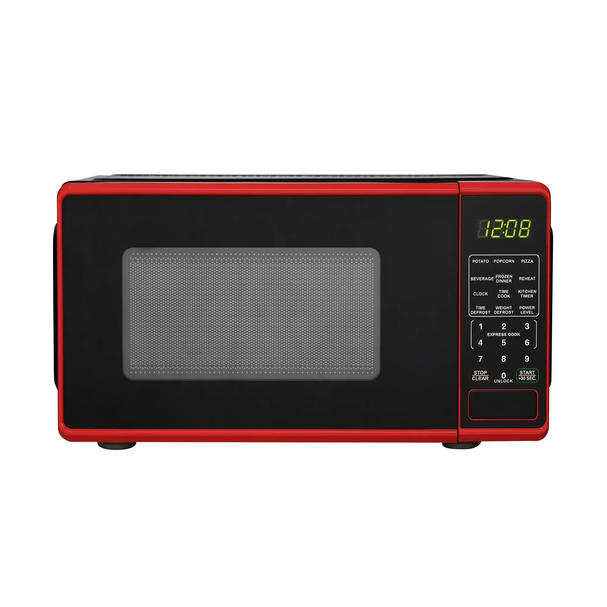 Mainstays 0.7 Cu ft Countertop Microwave Oven, 700 Watts, Red Mainstays 0.7 Cu ft Countertop Microwave Oven, 700 Watts, Red