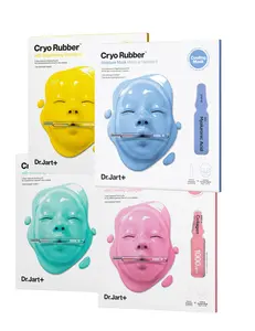 Dr.Jart+ Cryo Rubber Face Mask 1Pack - Korean Skincare Series with Hyaluronic Acid, Niacinamide, Glycerin, Allantoin
