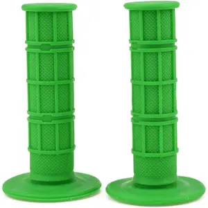 Universal 7/8" 22mm 24mm Motorcycle Hand Grips, Soft Rubber Anti-Slip Handle Grips for Dirt Bike Pit Bike 50cc 110cc 125cc Offroad ATV Mini Bike