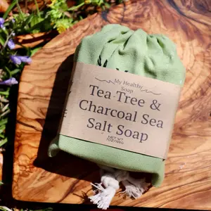 Tea Tree & Charcoal Sea Salt Soap