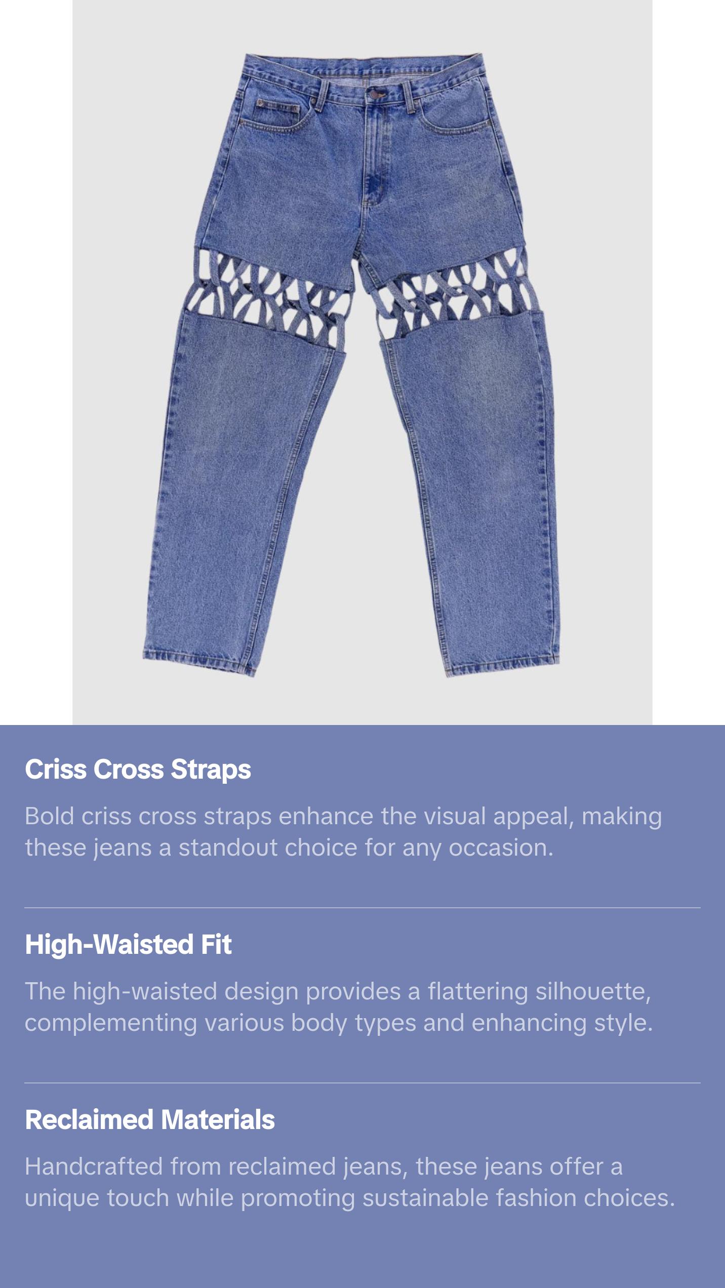 Criss Cross Jeans (size 15)