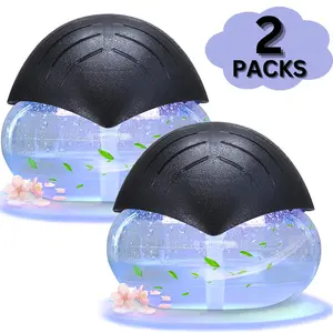 Air Purifier- Water Air Revitalizer, Air Washer, Air Freshener, Room Aromatizer, Aroma and Essential Oil Diffuser with 7 Color adjustable LED Lights- Air Washer Diffuser, Removes Dust, Allergens and Freshens Air