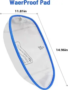 Open Top Self - Cleaning Litter Box with Waterproof Pad for Easy Maintenance and Pet Convenience