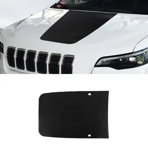 Engine Hood Bonnet Sticker Trim Cover for Jeep Cherokee 2014+ Exterior Accessories decorative decal