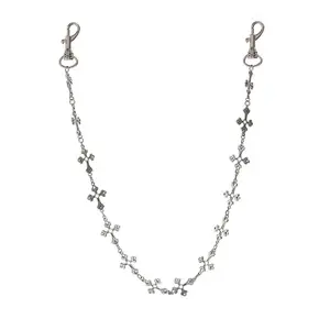 All-cross trouser chains, hip-hop niche accessories, essential fashion accessories, enhance the style of daily outings
