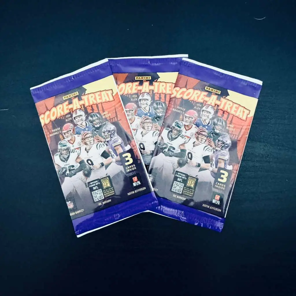 Flash Bang Supplemental Boxed Pack - Certified Auth., Authentic Football Sports Trading Collectible Set with 2 Cards, Two Cards