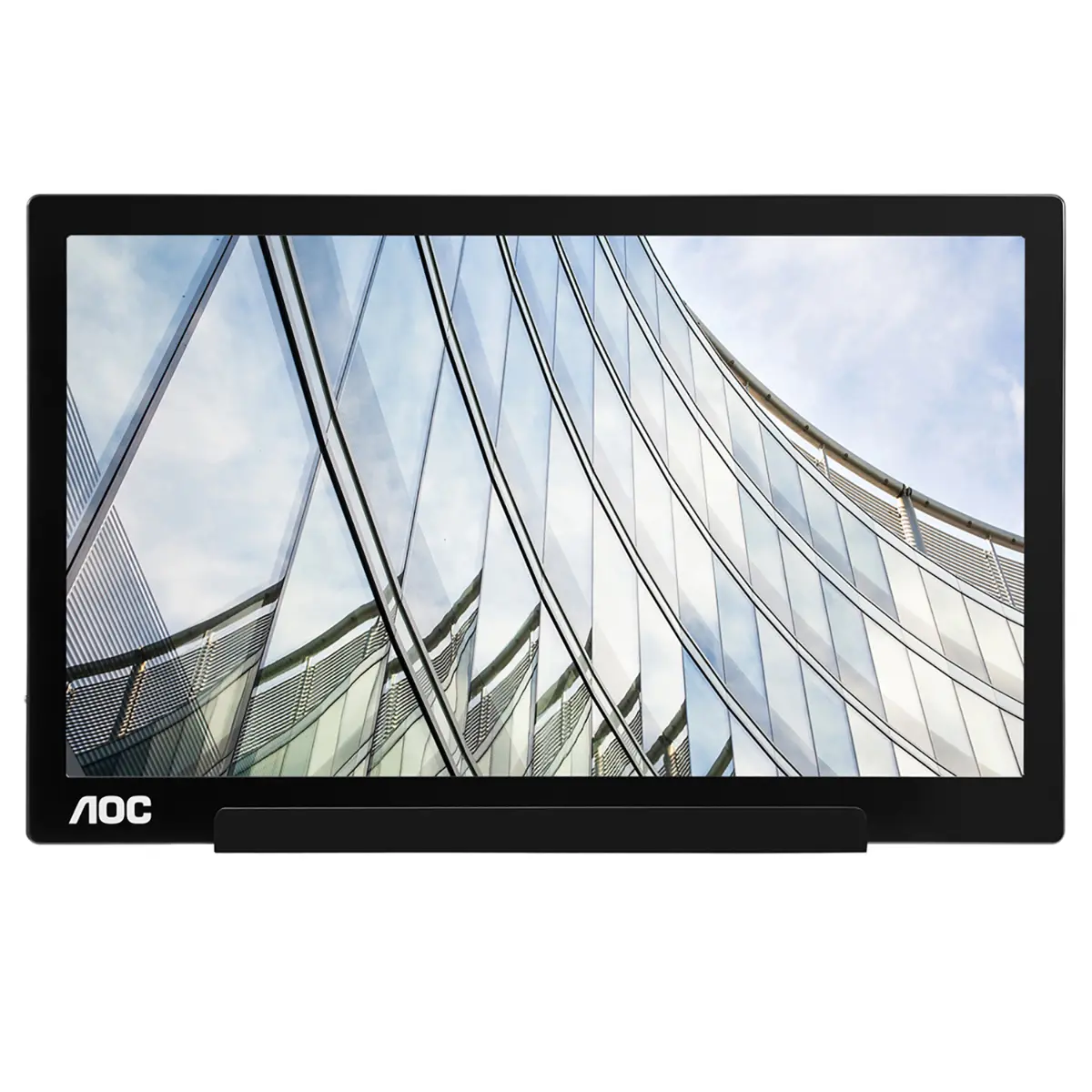 AOC I1601C 15.6" 16:9 1920x1080 Full HD IPS Panel Monitor Display, Black