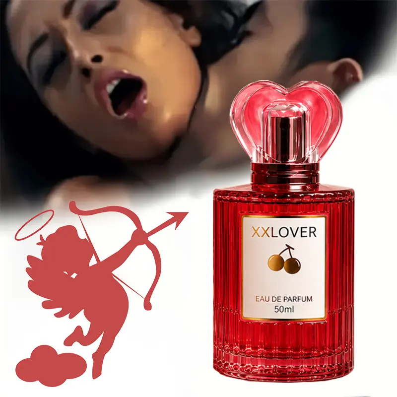 Sweet Cherry Perfume for Women, Long Lasting Eau de Parfum in a Heart Cap Bottle, 50ml Romantic Fragrance, Ideal as Romantic Gifts for Her, Perfumes For Women, Long Lasting Perfumes