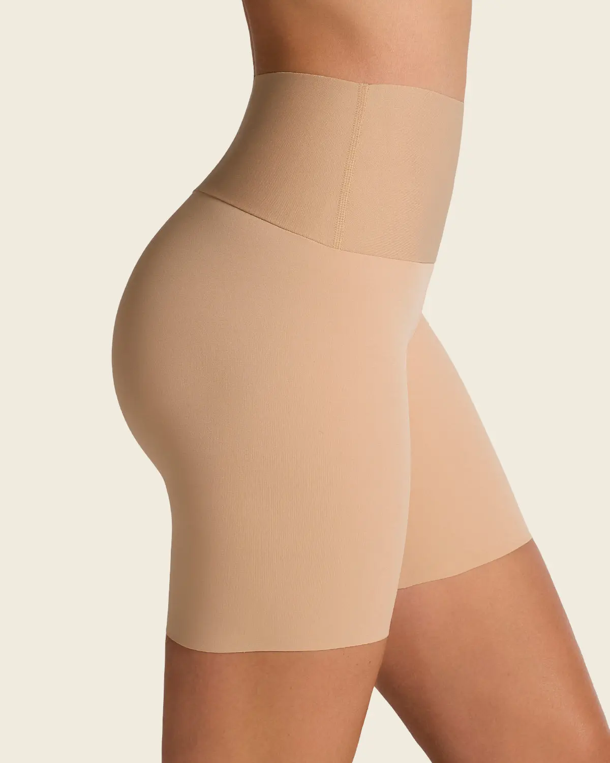 Leonisa PowerStay Stay-In-Place Seamless Compression Shapewear Short - Anti-Slip Design