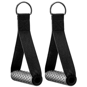 Resistance Band Handle, 1 Pair Durable Cable Machine Attachment for Versatile Exercises, Exercise Machine Accessories for Home Gym, Fitness Equipment, Home Workout Equipment