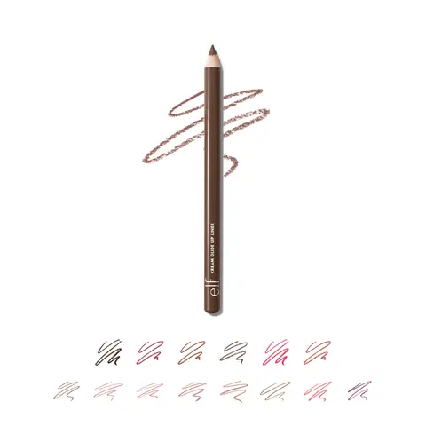 e.l.f. Cream Glide Lip Liner, Smooth Hydrating Semi-Matte for Precise Lip Definition & Sculpting, 13 shades-  0.03 OZ (1 g)