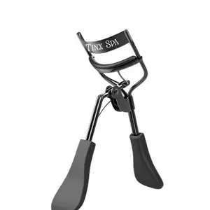 Tinx Spa Eyelash Curler with Clip Attachment, Black Color, Designed for Effective Curling and Styling