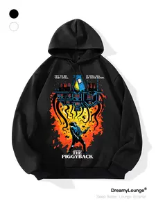 Stranger Things Eleven Graphic Hoodie, Loose Fit Casual Sweatshirt, Home Wear & Daily Use, Fall&winter Fashion, Unisex Clothing, Graphic Hoodies