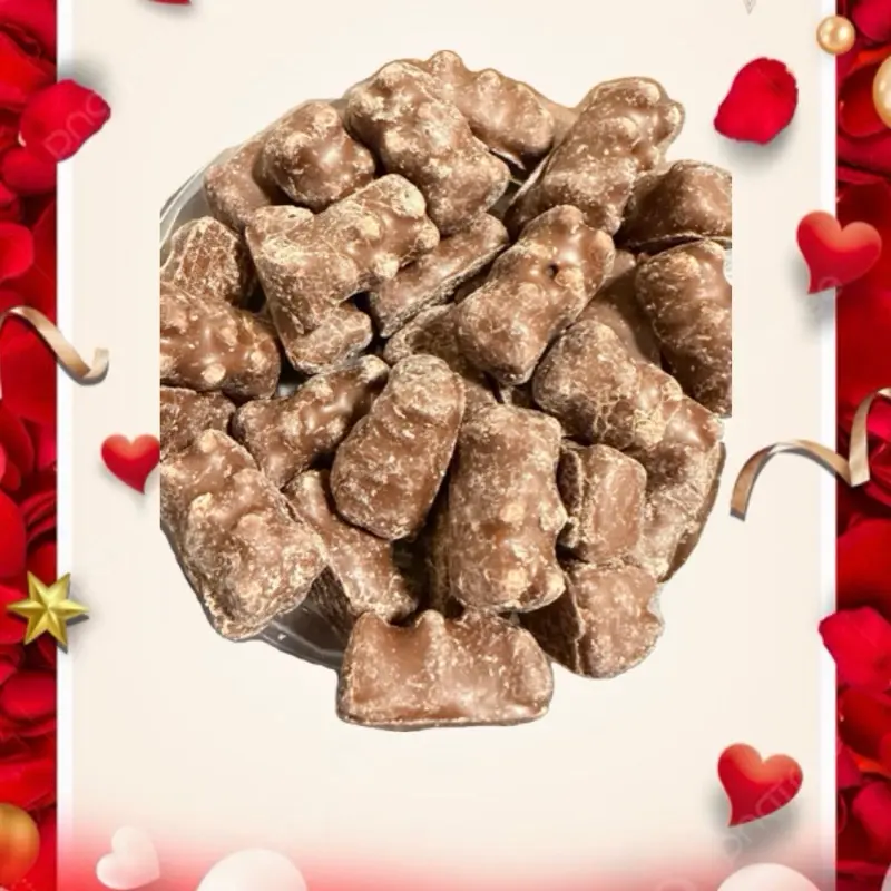 Chocopanda Chocolate-Covered Gummy Bears - Sweet Snack Chocopanda Chocolate-Covered Gummy Bears - Sweet Snack