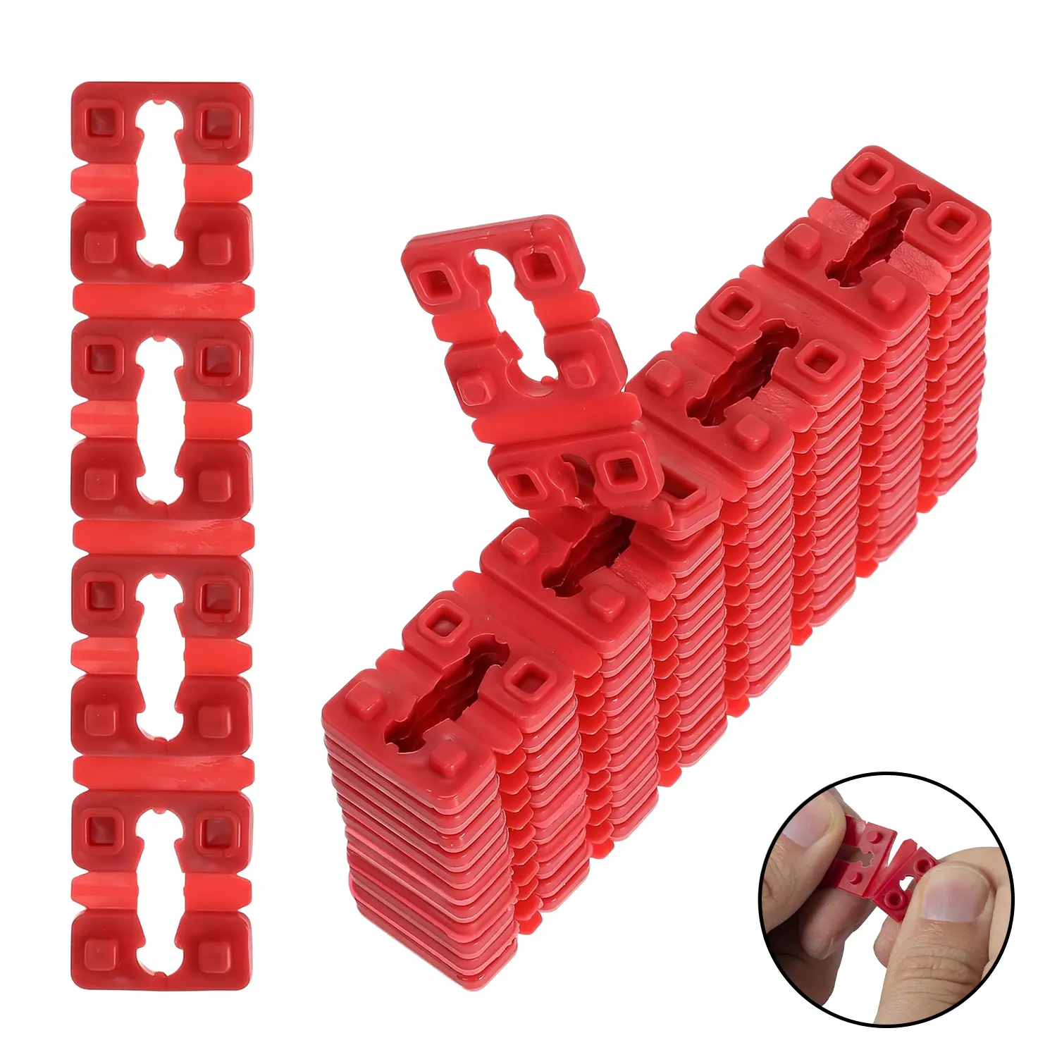 Outlet Spacers for Electrical Box (48 PCS), Electrical Outlet Spacers Shims Switch and Receptacle Spacer Socket Electrical Box Extender for Loose or Recessed Outlet Electric Switch (Stackable)