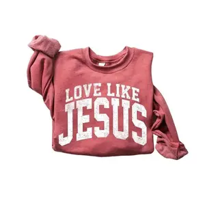 Vintage Love Like Jesus Sweatshirt / Christian sweatshirt / Mother's Day gift / Faith sweater / Religious gift / Motivational sweatshirt