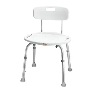 Carex Adjustable Bath & Shower Seat W/Back