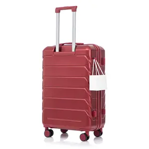 Fahuac 28-Inch ABS Hard Shell Large Checked Luggage, Scratch-Resistant Hardside Suitcase with 360° Silent Spinner Wheels, TSA Lock, and Side Hooks for Long Travel