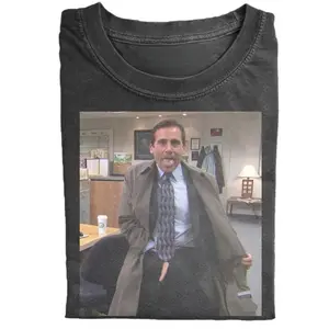 Michael Scott Funny Sitcom Graphic T-Shirt, Funny Prison Mike Tee Gift for Men, Gift for Women, Crew Neck T-shirt, Trending T-shirt