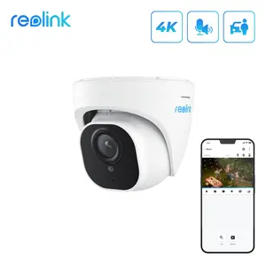 Reolink RLC-520A 5MP PoE IP Camera with Smart Person/Vehicle Detection, Built-in Microphone Audio Recording IP66 Weatherproof for Outdoor Security Surveillance Systems