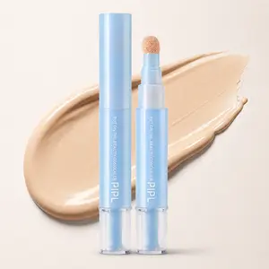 Dual-effect Concealer & Foundation Eye Concealer - 24-hour long-lasting,high-coverage matte finish.Korean pressed powder foundation for a flawless complexion. Covers acne marks, sculpts the nose, and nourishes the skin.