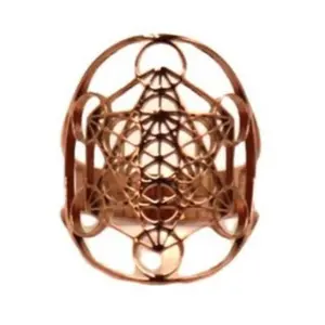 Sacred Geo Ring- Metatron “Rose Gold”