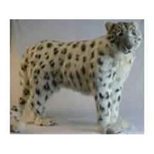 Hansa  Snow Leopard Standing Plush Stuffed Animal - 49 in.