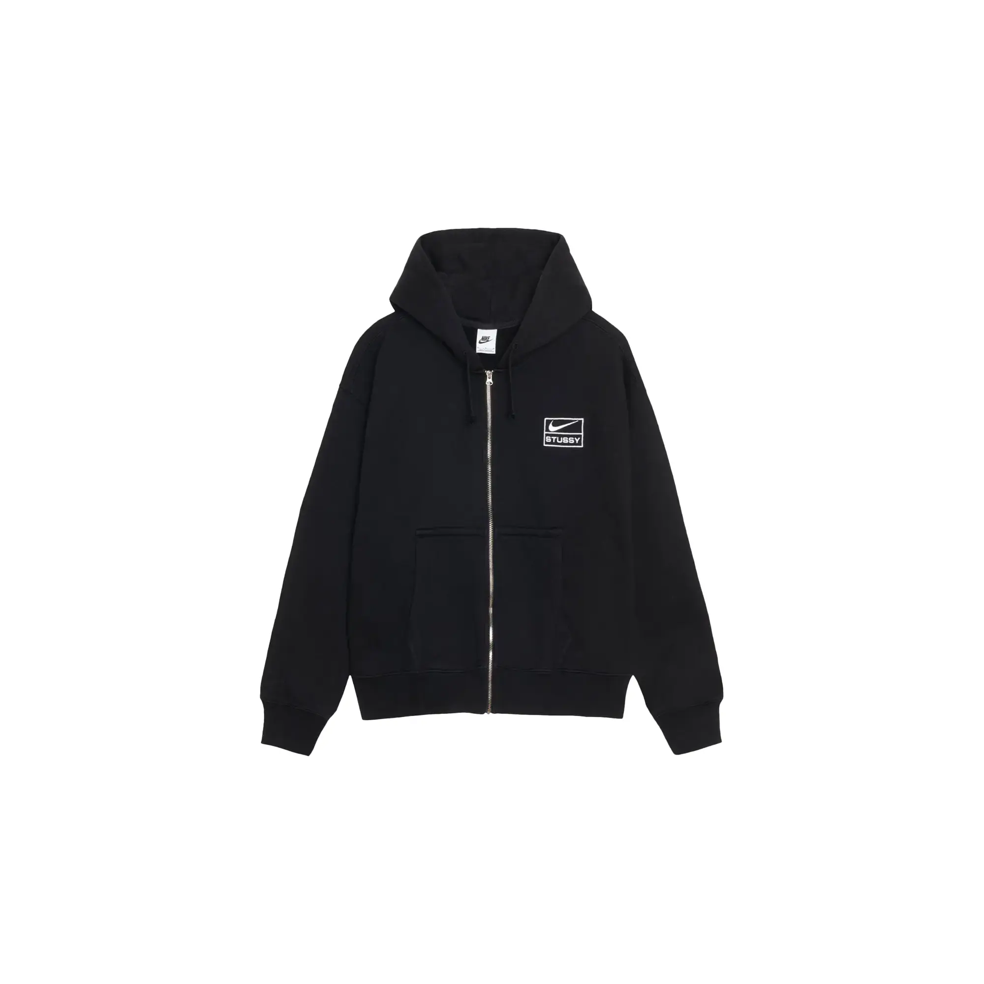 Nike Stone Washed Fleece Zip Hoodie "FW25 - Black" STUS60