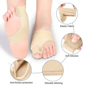 Silicone Toe Protectors 1 Pair, Soft Comfortable Toe Caps, Anti-Friction Pain Relief, Essential for Walking and Sports, Healthcare