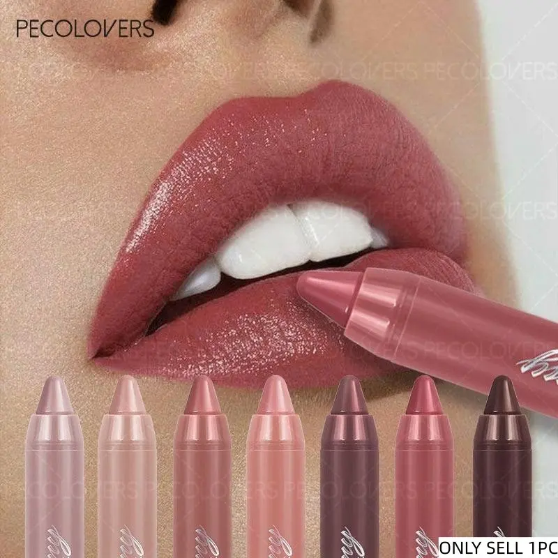 Lip Liner Pen Soft Mist Matte Lip Crayon Sexy Rose Pink Lipstick Pencil Lip Contouring Lipliner Outline Tint Cosmetic Valentine'S Day Lip Bullet Lip Liner Makeup