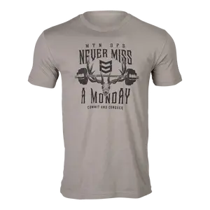 NEVER MISS A MONDAY TEE