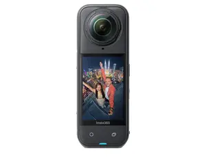 Insta360 X5 - Waterproof 8K 360° Action Camera, Leading Low Light, Invisible Selfie Stick Effect, Rugged and Replaceable Lens, 3-Hour Battery, Built-in Wind Guard, Stabilization, Triple AI Chip Design